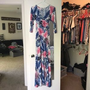NWOT Pink Blush Medium Maternity Dress